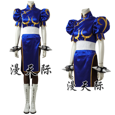 taobao agent Manles/Man Tianjie Street Fifth Generation Street Fighter 5 Chunli COSPLAY clothing COS 3943