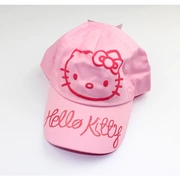 Mũ mặt trời mũ trẻ em mũ mặt trời phiên bản Hàn Quốc mũ bóng chày hello kitty - Bóng chày