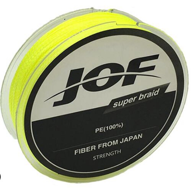 8 Braided 100M (9 Colors Available)JOF top ten famous brand Fishing line 500 rice thread Strong pulling force Part VIII Big horse visual  Anchor fish special-purpose Luya PE line
