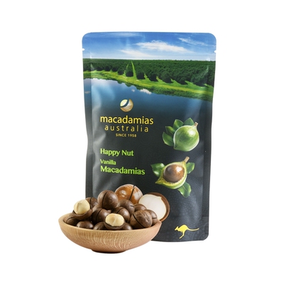 Макадамия Австралия/Aomu Nuts Орехи макадамия со вкусом ванили 225г/пакет Австралия