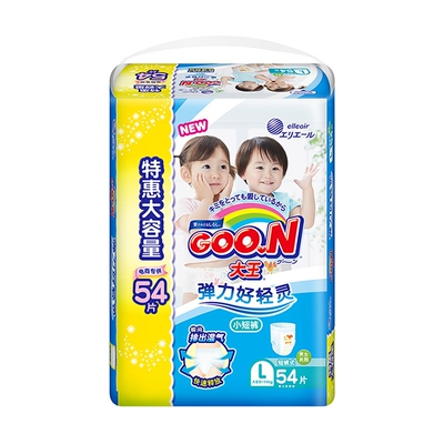 Goo.n!/Da wang wei e e series shorts подгузник L 54 штуки