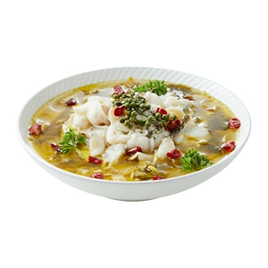 [老坛酸菜黑鱼 米饭双人套餐-约2000g]