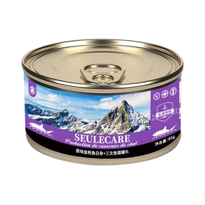 Seulecare Original Tuna White Body + Conned Salmon Cat 85G