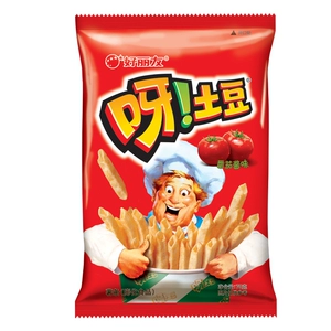 [ORION/好丽友 呀!土豆薯条 番茄酱味 70g]
