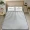 Tencel ins đỏ điều hòa mạng mat Ruanxi giường 1.8m 1,5m ba mảnh gấp ghế băng lụa mat rửa - Thảm mùa hè