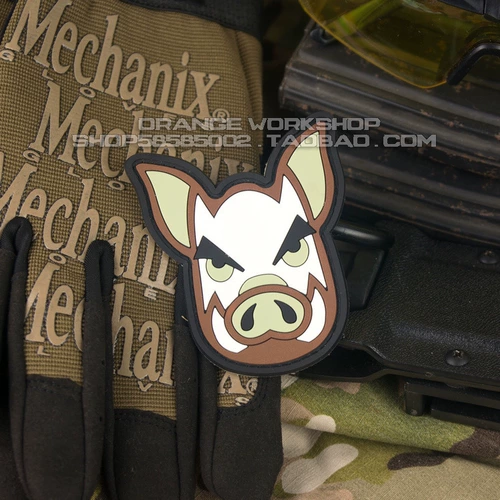 Тактическая камуфляжная нарукавная повязка на липучке, нашивка из ПВХ, материал