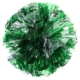 Зеленый+Серебро (кольца одиночная олимпийская модель)
