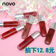 Net đỏ rung NOVO kem kem nhung môi men sinh viên mô hình dưỡng ẩm son bóng môi nhuộm đẹp - Son bóng / Liquid Rouge