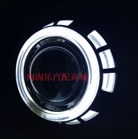 Qian Jiang Xianglong QJ125-27 lắp ráp đèn pha đôi mắt thiên thần ống kính xenon đèn quỷ mắt - Đèn HID xe máy đèn pha trắng xe máy