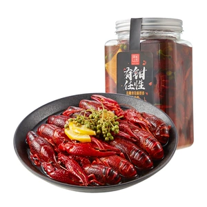 [【冰镇熟醉】 花雕青花椒橙香小龙虾1.06kg/桶-润发工坊]