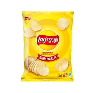 Классические картофельные чипсы, США, 155G