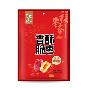 Хорошая карта хрустящие хрустящие даты 160 грамм/сумка