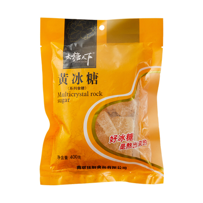 Сахар Dantang Tianxia Yellow Rock (Поликристаллический каменный сахар) 400г/пакет