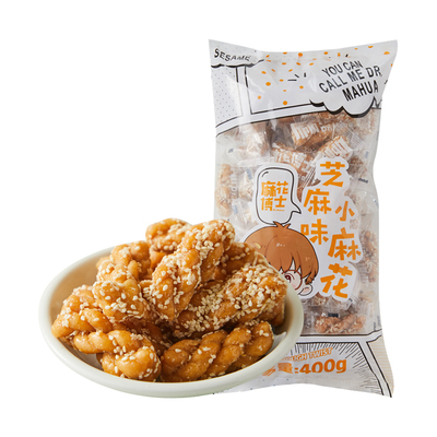 Chenji Wangfu Twist Doctor Twist Маленький твист со вкусом кунжута 400г/пакет