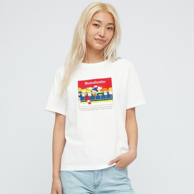 Uniqlo Женская одежда (UT) Персонажи Sanrio Printed T -Fork (Short -sleeved) 437860 Uniqlo