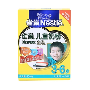 Nestle Gold 3-6-летняя детская формула 400 г/коробка