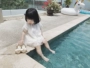 Cô gái 18 tuổi mùa hè mới phù hợp với trẻ em bé phiên bản Hàn Quốc của công chúa thời trang ngắn màu cotton ngắn quần chục cho bé