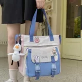 Демисезонный шоппер, льняная сумка, сумка на одно плечо, подходит для студента