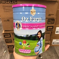 Úc nhập khẩu Oz Farm phụ nữ mang thai trong thời kỳ mang thai cho con bú sữa bột dinh dưỡng bà mẹ 900g có chứa axit folic canxi DHA sữa dinh dưỡng cho phụ nữ mang thai 