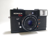 KONICA Konica C35EF 3D J AF MF phim phim cố định focus đánh lừa rangefinder camera (với mẫu