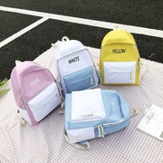 Ins bag nam nữ phiên bản Hàn Quốc Harajuku ulzzang học sinh trung học cơ sở ba lô xu hướng thời trang trường ba lô