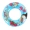 Dễ thương cho bé bơi suối nước nóng thoải mái dày PVC thời trang hoạt hình in phao bơi unisex - Cao su nổi