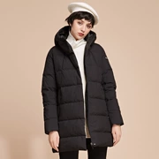 Áo khoác nữ 361 độ 2018 mùa đông mới 361 dày ấm dài phần xuống áo khoác mỏng - Thể thao xuống áo khoác
