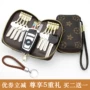 Túi hoa cũ nữ phiên bản Hàn Quốc của gói chìa khóa gia đình đa năng nam dễ thương dung lượng lớn - Trường hợp chính ví móc khóa đẹp
