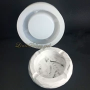 Ashtray khuôn hương liệu thạch cao silicone khuôn thủ công sáng tạo tự làm keo nhựa trang trí gạt tàn nhựa