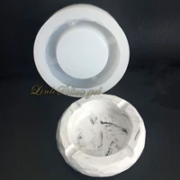 Ashtray khuôn hương liệu thạch cao silicone khuôn thủ công sáng tạo tự làm keo nhựa trang trí gạt tàn nhựa khuôn silicon hình thú