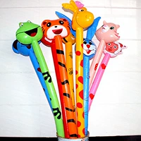 Надувная игрушка из ПВХ, жираф, подарок на день рождения