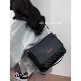 Сумка через плечо, вместительная и большая демисезонная черная сумка на одно плечо, коллекция 2023, изысканный стиль