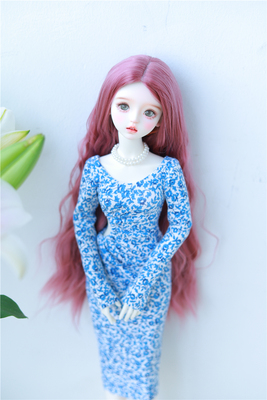 taobao agent [Doll Story] BJD baby clothes daily wind T -shirt skirt four -point bjd hot girl dress 4 points baby clothes