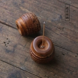 Ретро японская курильница для благовоний, аромалампа ручной работы из грецкого ореха