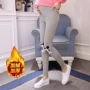 Quần bà bầu mặc quần legging nâng bụng vào mùa đông và nhung dày cho nữ mùa thu đông shop đồ bầu