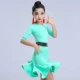 Trẻ em mới Quần áo Latin cô gái nhảy thực hành quần áo Trẻ em dịch vụ thi thi Latin - Trang phục