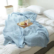 Bắc Âu tối giản hiện đại mẫu sofa giải trí đan tre chăn mền ngủ mùa hè che chăn phòng máy lạnh - Ném / Chăn
