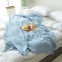 Bắc Âu tối giản hiện đại mẫu sofa giải trí đan tre chăn mền ngủ mùa hè che chăn phòng máy lạnh - Ném / Chăn chăn lông cừu xịn