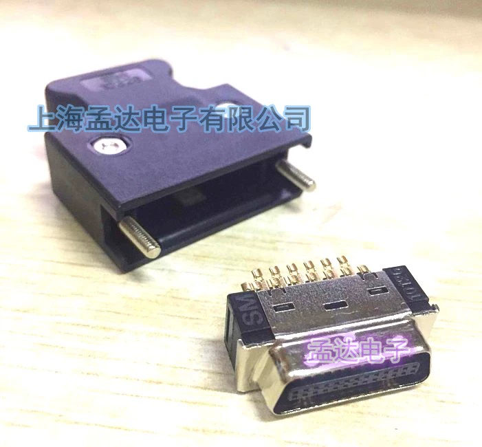 Đầu nối ổ cắm máy in nữ chân thẳng SCSI-14P/20P/26P/36P/50P DP SISC