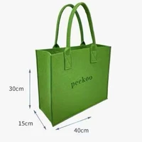 Зеленый, 40×30×15см, делается под заказ, с печатью вашего логотипа, 40×30×15см