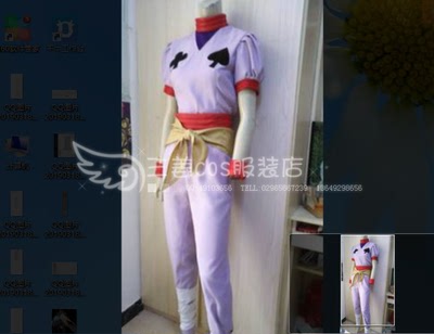 taobao agent Old TV version full -time hunter Il Mi/Yilumy's enemy guest Cosplay clothing, three ginger