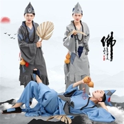 trang phục Trung Quốc cổ đại Quần áo Jigong dành cho nam giới bộ hoàn chỉnh người ăn xin