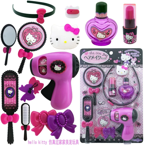 Hello kitty, японская детская реалистичная семейная игрушка, расческа