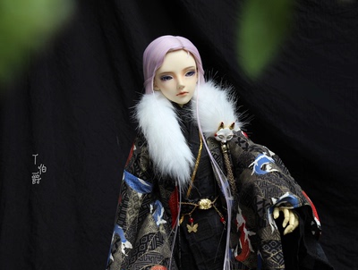 taobao agent JP baby jacket 3 points, 4 minutes 6 minutes, 70 uncle BJD puppet cotton dolls with costume hair collar shawl