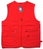 Vest in logo logo khảo sát trang web dải phản quang quần áo ngoài trời vest cotton nhiều túi mùa xuân và mùa thu mới - Dệt kim Vest áo len kiểu hàn quốc Dệt kim Vest