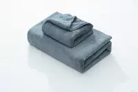 Синий серый (полотенце для ванны+полотенце)