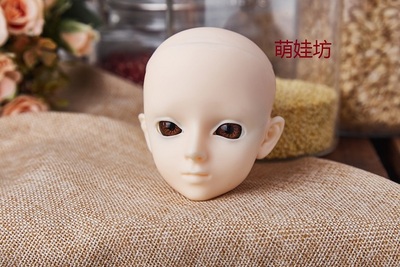 taobao agent Free shipping SD BJD dolls, plain head, makeup head, girl girl baby boy three -point anime