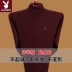 Áo len nam trung niên có thể biến cổ cao mùa đông dày gấp đôi áo len cashmere chạm đáy áo len áo gile nam Hàng dệt kim