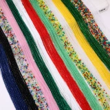 Маленький браслет из бисера, бусины, аксессуар ручной работы, ожерелье, аксессуары, 2мм