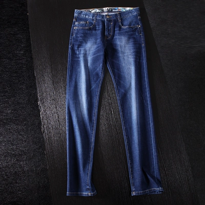 [澜] Hàn Quốc phiên bản của hoang dã quần mỏng cũ rửa jeans 2018 mùa hè mới giảm giá quần áo của nam giới